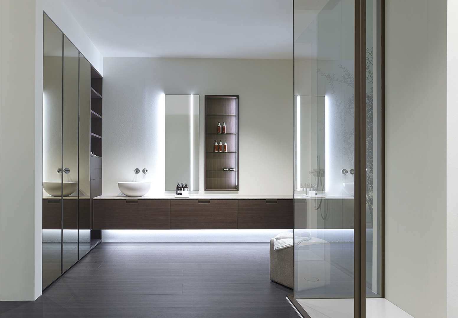 Oneindig veel combinaties met de badkamermeubelen van het Italiaanse topmerk casabath