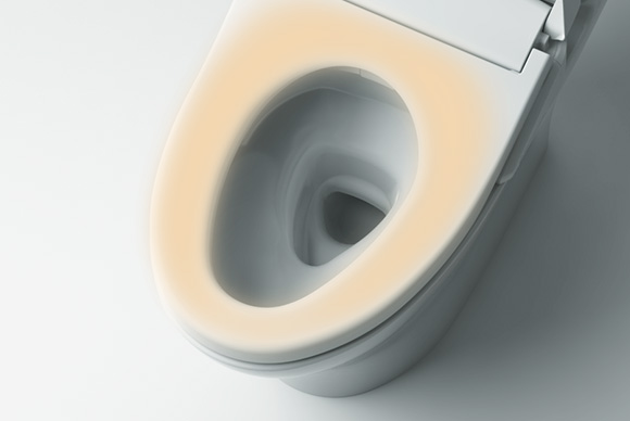 Verwarmde zitting Japans toilet